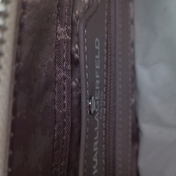 Karl Lagerfeld Maybelle Box Satchel NWT - Picture 7 of 10